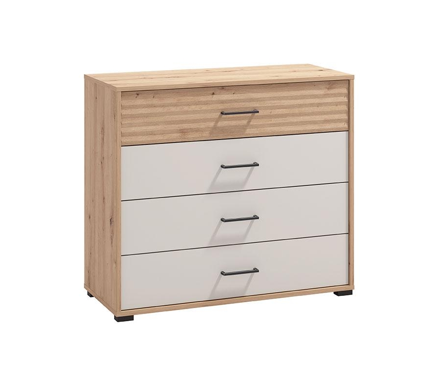 ΚΟΜΟΤΑ-ΣΥΡΤΑΡΙΕΡΑ MODENA 4F ARTISAN OAK-CASHMERE 93x40x82εκ