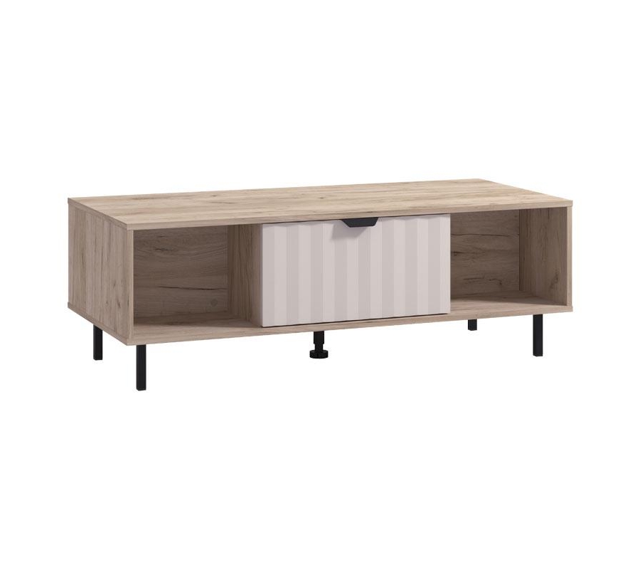 ΤΡΑΠΕΖΑΚΙ ΣΑΛΟΝΙΟΥ VANDEA GREY OAK-CASHMERE 121x55x42εκ